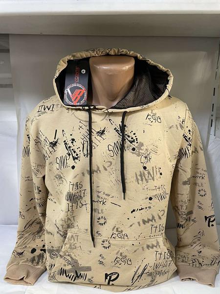 Худи Sabihina (S-2XL) SB1574 beige (деми)