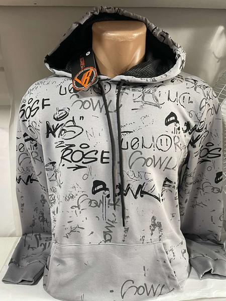 Худи Sabihina (S-2XL) SB1577 grey (деми)