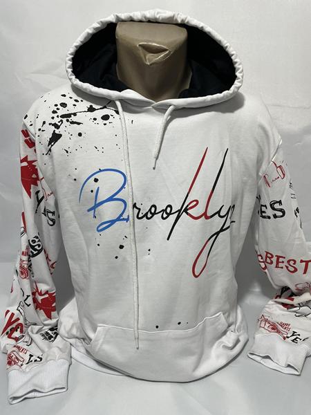 Худи Sabihina (M-3XL) SB1580 white (деми)