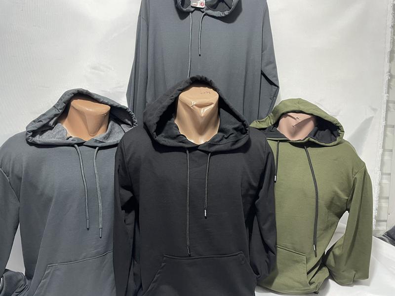 Худи Sabihina (M-3XL) SB1583 khaki (деми)