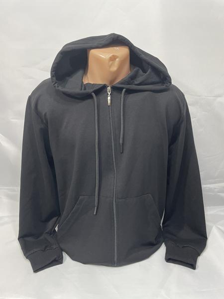 Кофта спорт Sabihina (2XL-6XL) SB1589 black (деми)