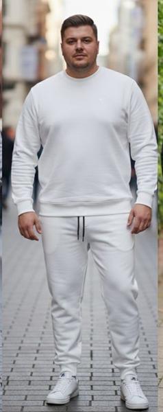 Костюм спорт Mary Poppins (54-62) 7384 white (деми)