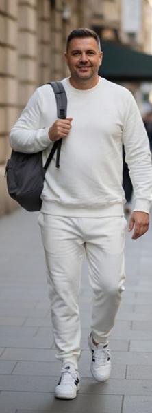 Костюм спорт Mary Poppins (54-62) 7393 white (деми)