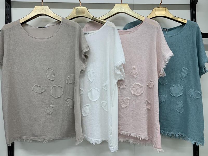 Футболка DGMD (3XL-6XL) 7589 nude (лето)