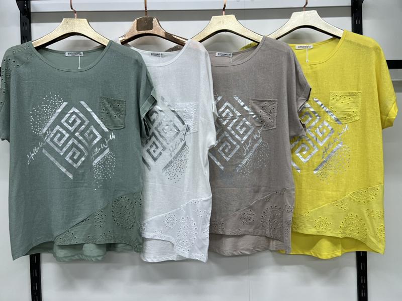 Футболка DGMD (3XL-6XL) 9556 nude (лето)