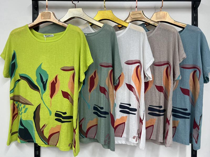 Футболка DGMD (3XL-6XL) 9594 nude (лето)