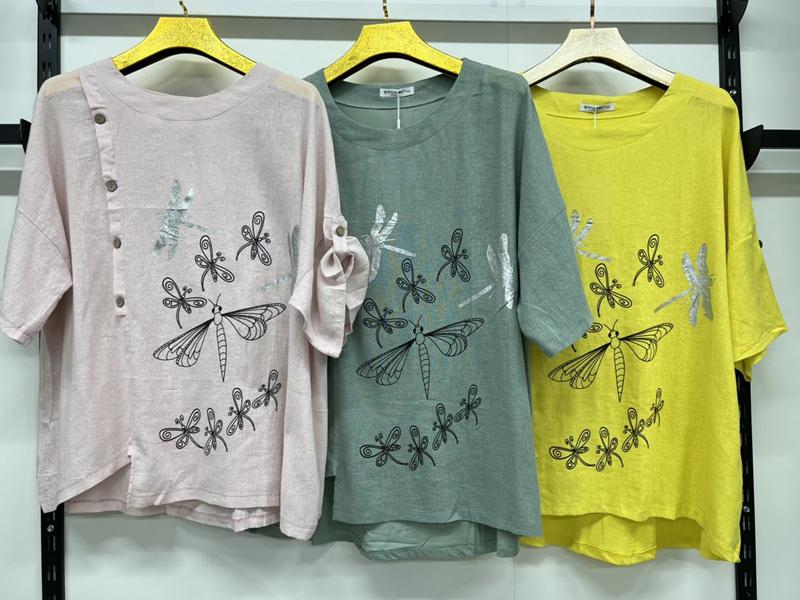 Футболка DGMD (7XL-10XL) 9585 green (лето)