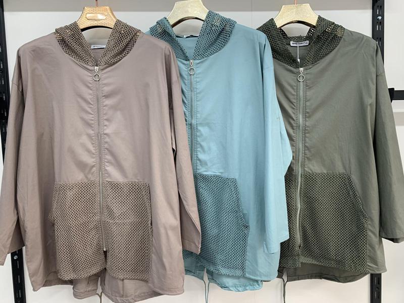 Ветровка DGMD (3XL-7XL) 7707 khaki (деми)