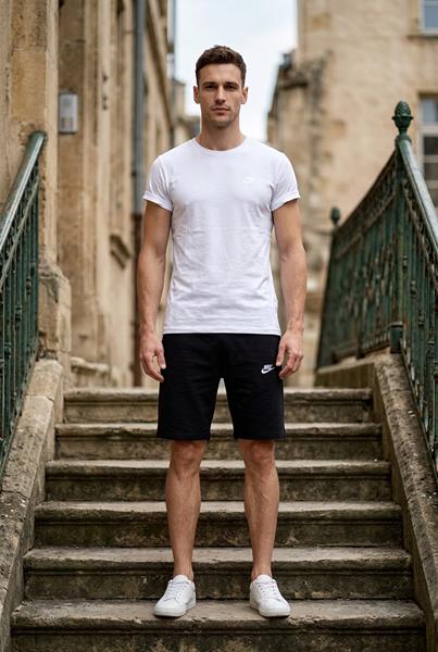 Костюм Sport style (46-54) 021 white (лето)