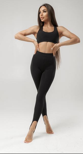 Лосины Sport style (S-XL) 53661 black (деми)