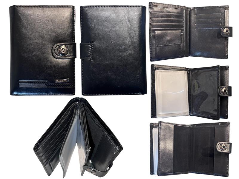 Кошелек Trendshop (14.5*10*3) 59-302B-3 black (деми)