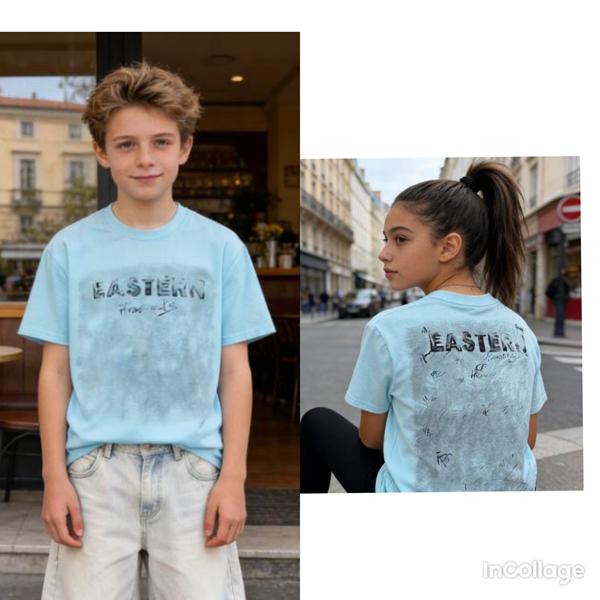 Футболка Fili kids (150-180) 26208 l.blue (лето)