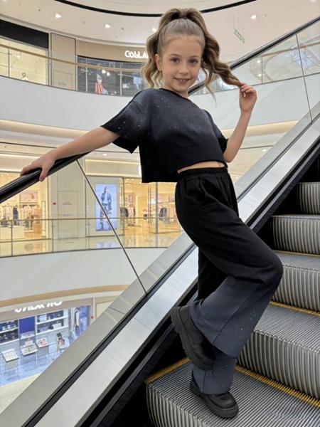 Костюм Fili kids (120-160) 31016 black (лето)