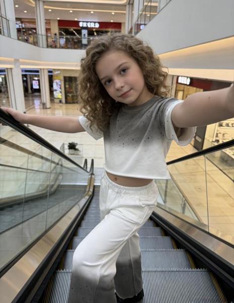 Костюм Fili kids (120-160) 31016 white (лето)