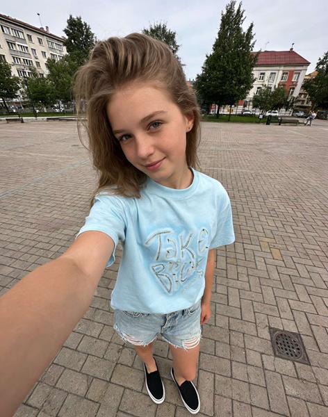 Футболка Fili kids (120-170) 33112 l.blue (лето)