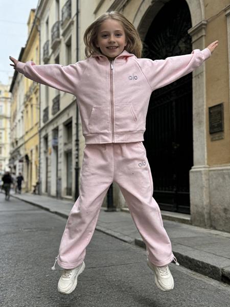 Костюм спорт Fili kids (120-170) 5743 pink (деми)