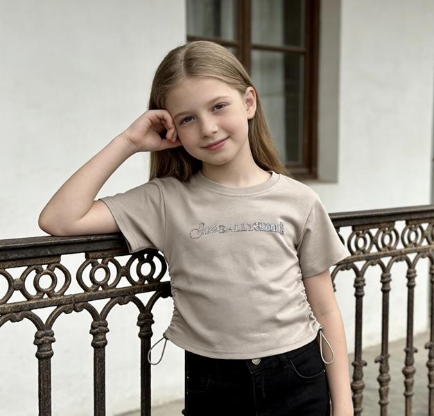 Футболка Fili kids (120-160) 5856 beige (лето)