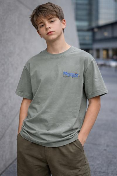 Футболка SunnyTot (120-160) 24831 olive (лето)