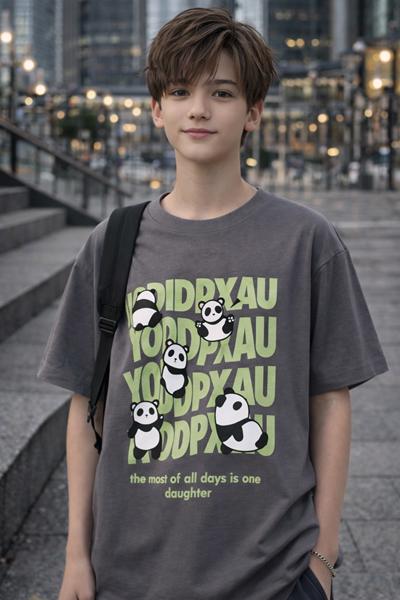 Футболка SunnyTot (130-170) 2843 grey (лето)