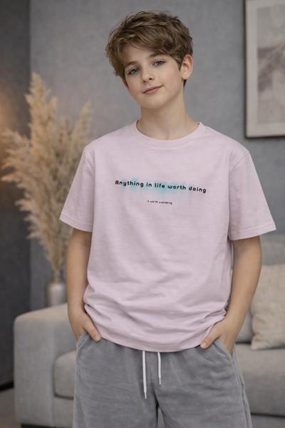 Футболка SunnyTot (130-170) 28029 powder (лето)