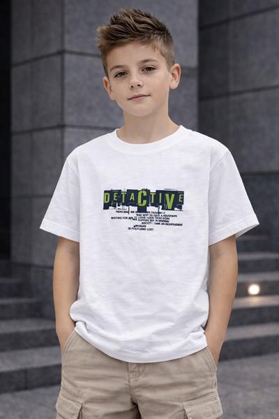 Футболка SunnyTot (110-150) B013 white (лето)