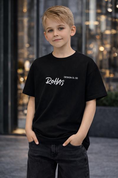 Футболка SunnyTot (130-170) LE806 black (лето)