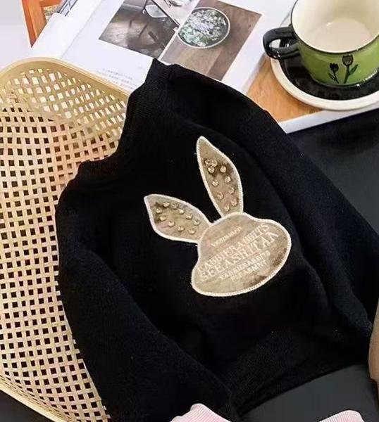 Свитер SunnyTot (100-140) F8813 black (деми)