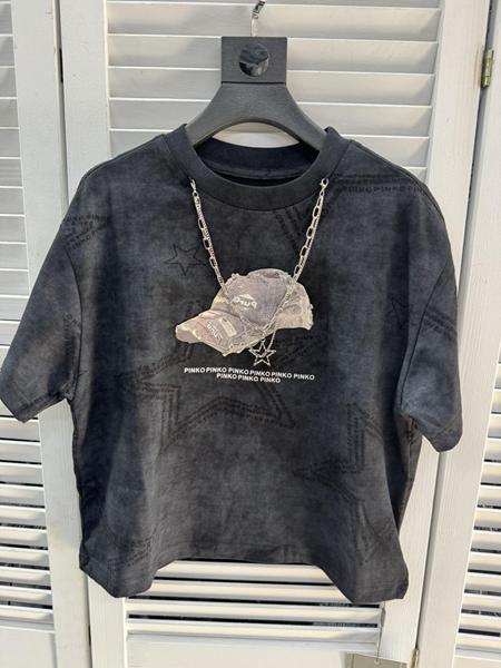 Футболка SunnyTot (110-160) 26138 black (лето)