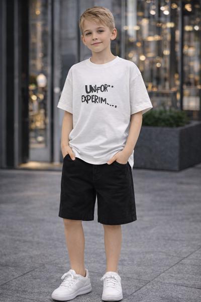 Костюм спорт SunnyTot (11-15) 66051 white (лето)