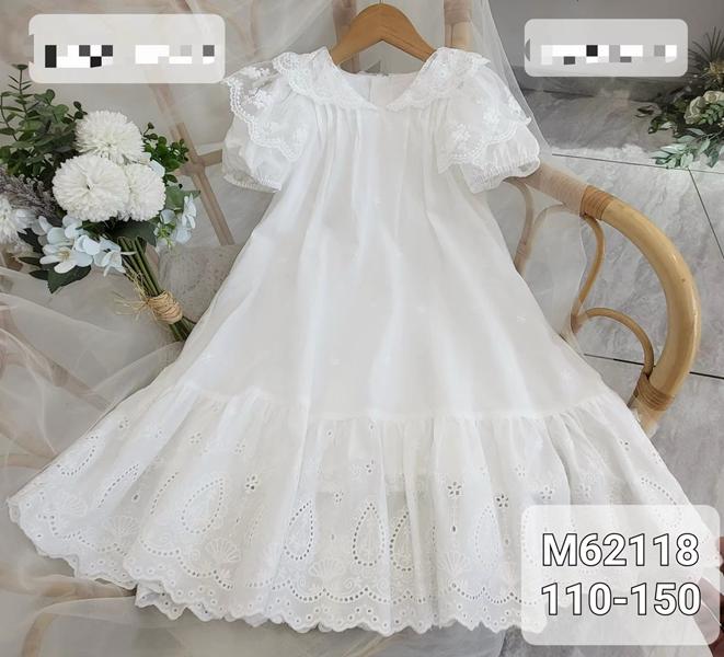 Платье SunnyTot (110-150) M62118 white (лето)