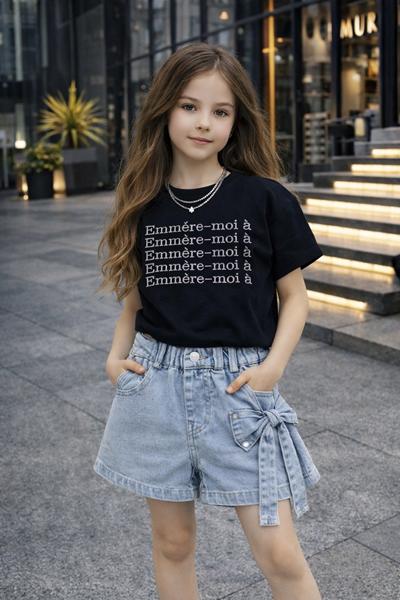 Костюм SunnyTot (120-160) 9153 black (лето)