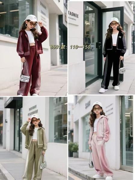 Костюм спорт SunnyTot (110-150) 8601 wine (деми)