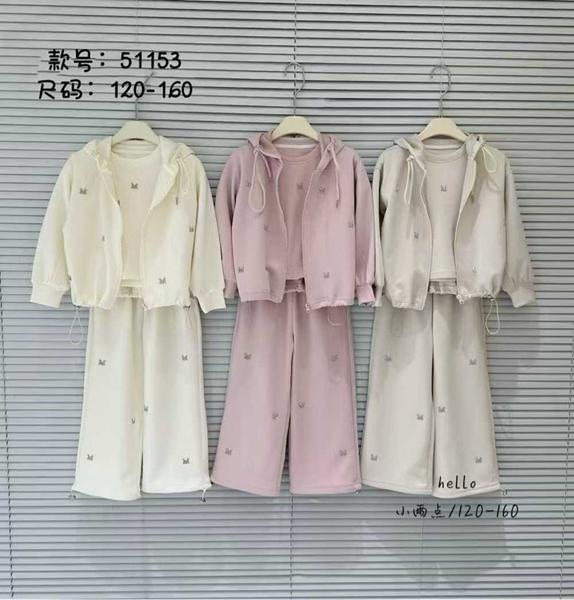 Костюм спорт SunnyTot (120-160) 51153 pink (деми)