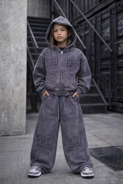 Костюм спорт SunnyTot (120-160) 012A22 grey (деми)