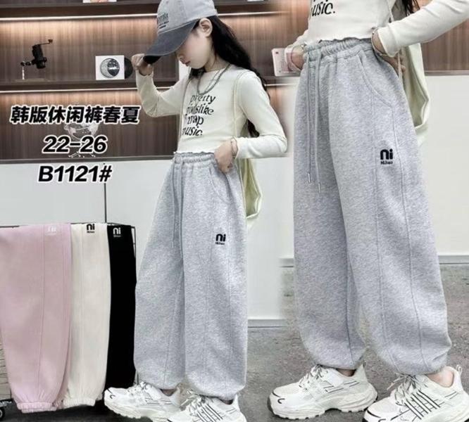 Штаны спорт SunnyTot (110-140) B1121 l.grey (деми)