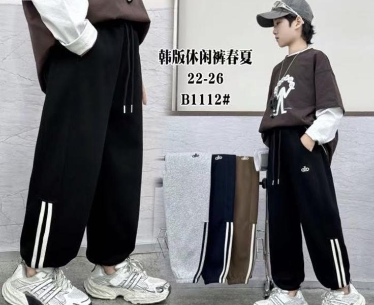 Штаны спорт SunnyTot (110-140) B1112 navy (деми)