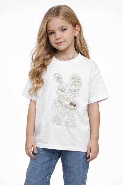 Футболка SunnyTot (110-160) 8995 white (лето)