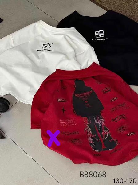 Футболка SunnyTot (130-170) B88068 black (лето)