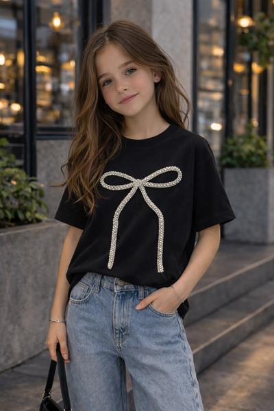 Футболка SunnyTot (120-170) 3567 black (лето)