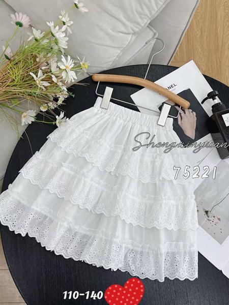 Юбка SunnyTot (110-140) 75221 white (лето)