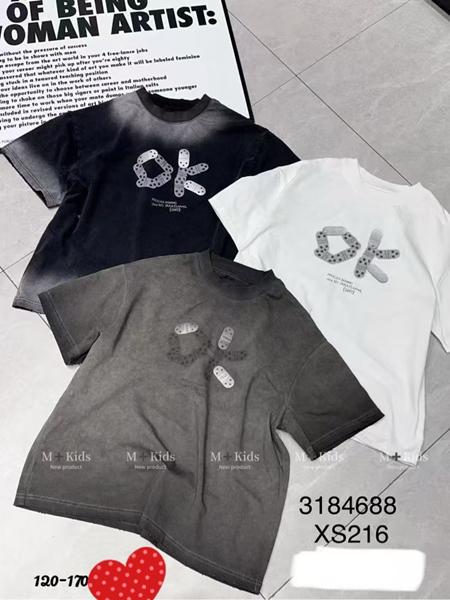 Футболка SunnyTot (120-170) XS216 grey (лето)