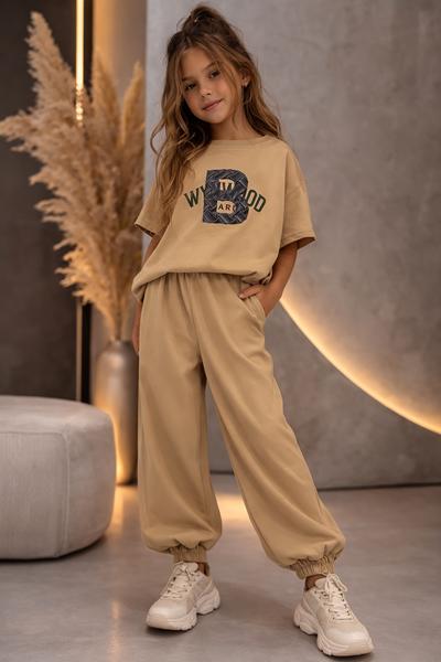 Костюм спорт SunnyTot (120-160) 249962 beige (деми)