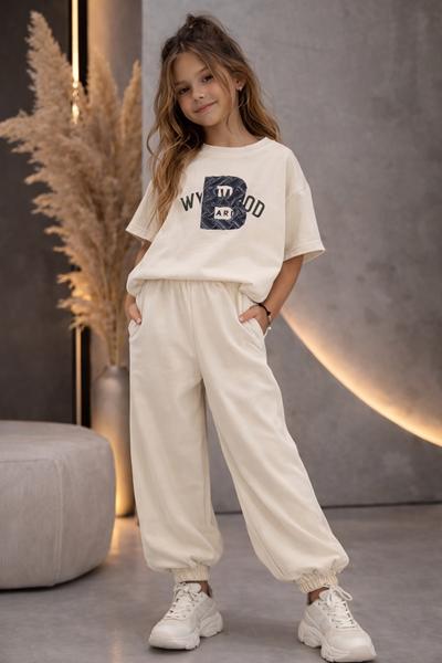 Костюм спорт SunnyTot (120-160) 249962 milk (деми)