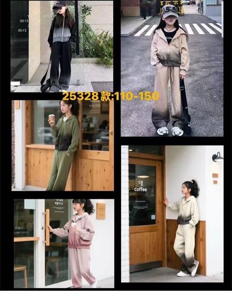 Костюм спорт SunnyTot (110-150) 25328 olive (деми)