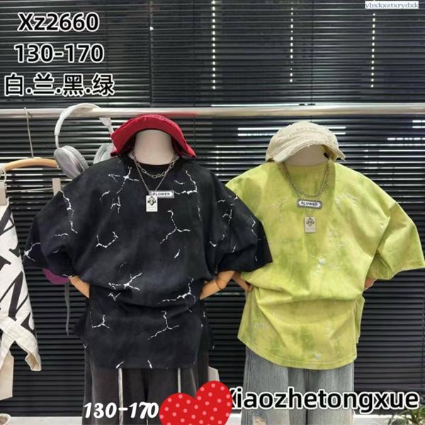 Футболка SunnyTot (130-170) XZ2660 black (лето)