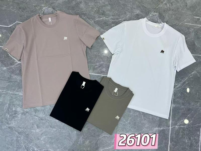 Футболка F.T.H (L-4XL) 26101 black (лето)