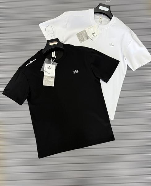 Футболка F.T.H (L-4XL) F1041 white (лето)