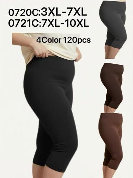 Велосипедки Kenalin (3XL-7XL) 0720C black (лето)