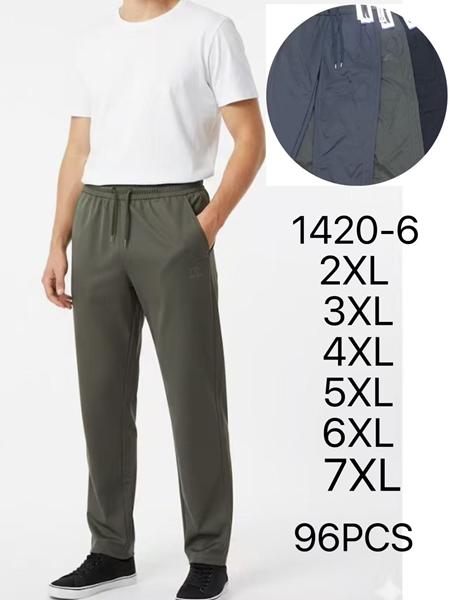 Штаны спорт Kenalin (2XL-7XL) 1420-6 grey (деми)