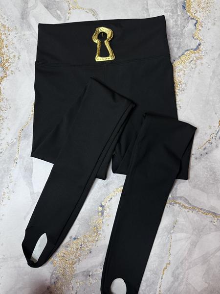 Лосины Kenalin (M-2XL) 504 black (деми)